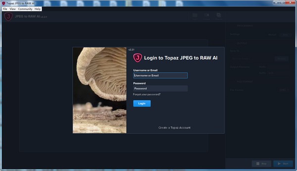 Topaz JPEGtoRAW AIʽ v2.1.1 Ѱ