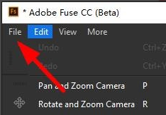 Adobe Fuse CCĿ1