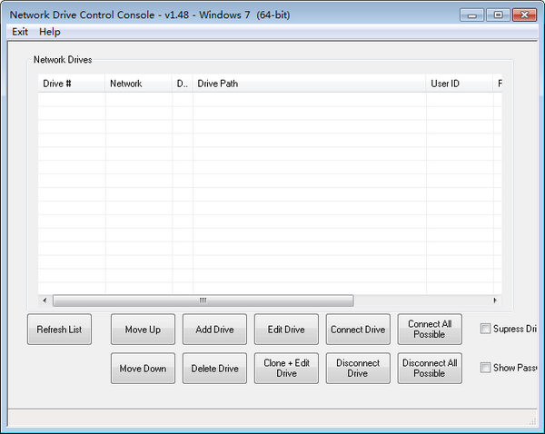 Network Drive Controlÿ v1.48 Ѱ