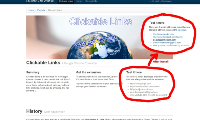 Clickable Linksؽͼ1