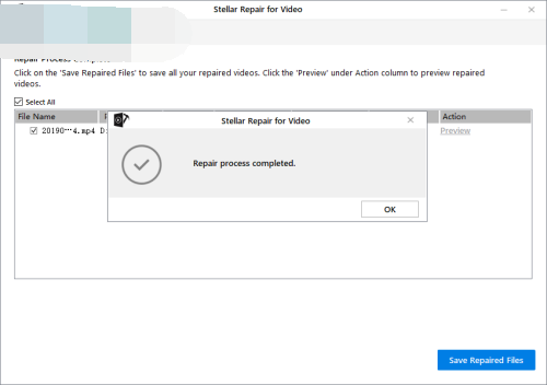 Stellar Repair for Videoʹ÷4