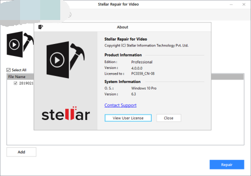 Stellar Repair for Videoʹ÷9