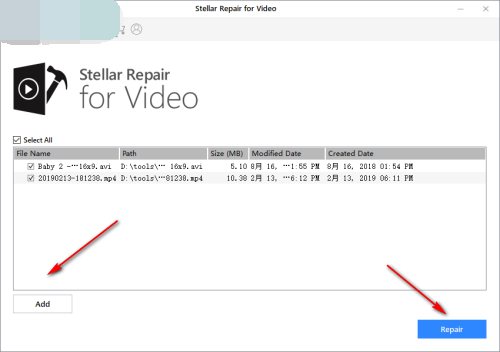 Stellar Repair for Videoʹ÷2