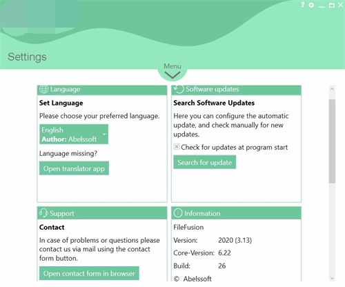Abelssoft FileFusion 2020ʹ˵8