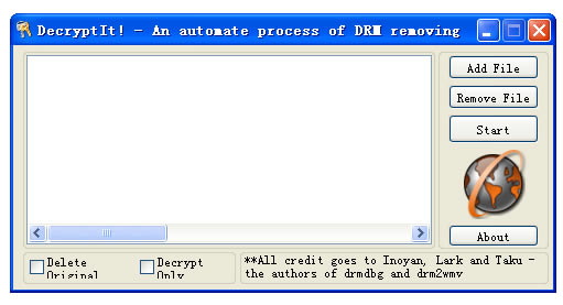 Automate unDRM