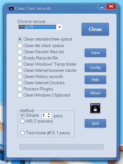 Clean Disk Security