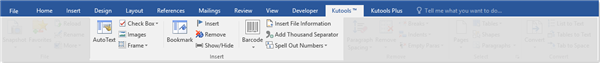 Kutools for Wordƽ