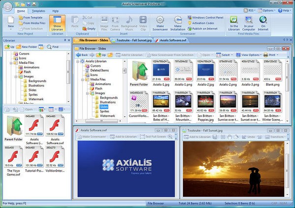 Axialis Screensaver ProducerĻߣv4.20ɫ