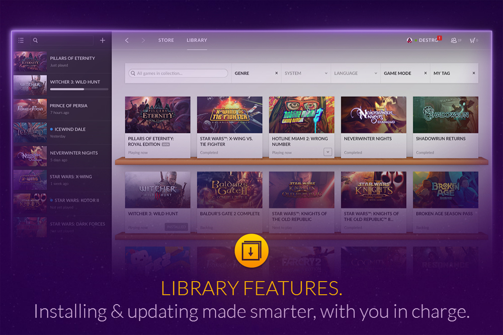 GOG GalaxyϷƽ̨v1.2.26.8ʽ