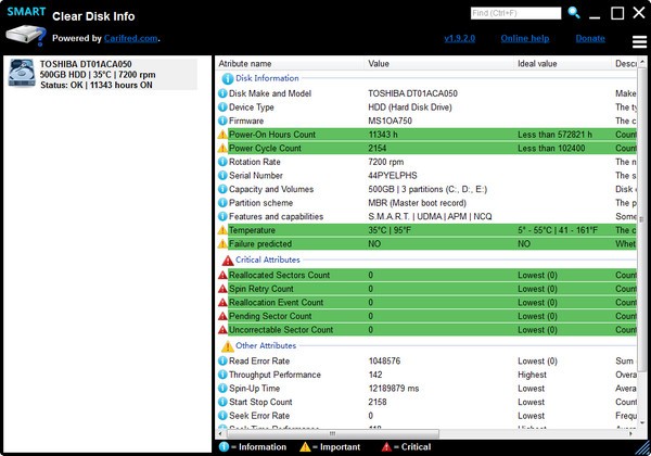 Clear Disk Info) v2.2.0.0