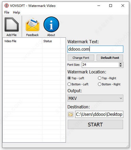 VovSoft Watermark VideoƵˮӡߣv1.7ʽ