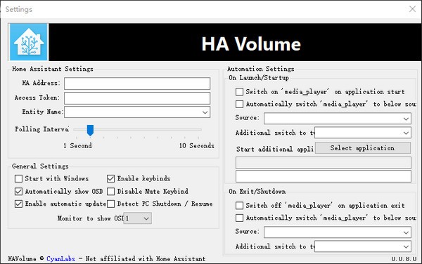 HA Volume(Ƶ)