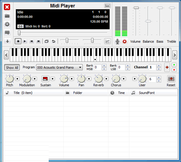 MIDI Player v6.0 ʽ