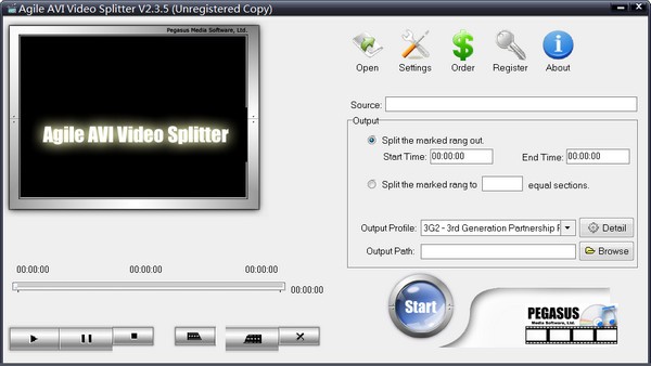 Agile AVI Video SplitteraviƵָv2.3.5ɫ