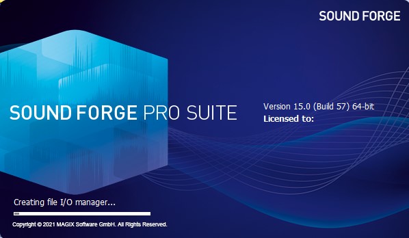 SOUND FORGE Pro 15°