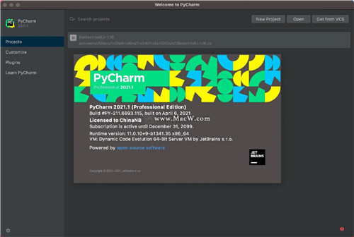 Pycharm2021