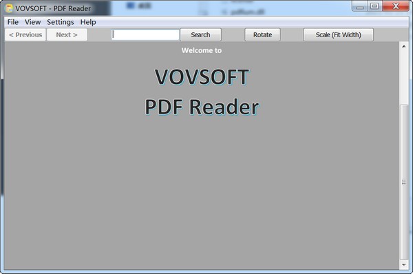 Vovsoft PDF Reader°