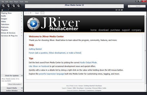 JRiver Media CenterѰ