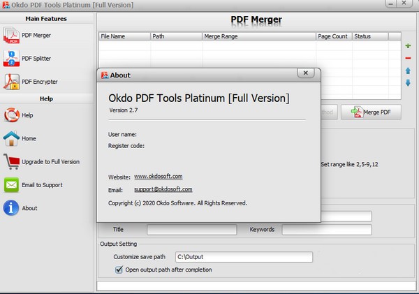 Okdo PDF Tools Platinum(PDF)