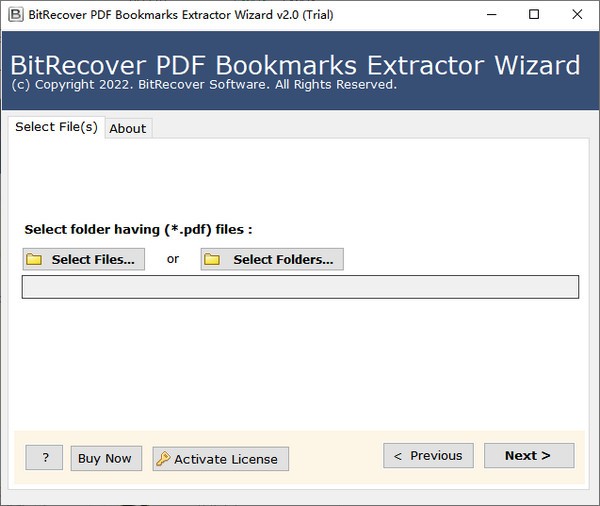 BitRecover PDF Bookmarks Extractor Wizard԰