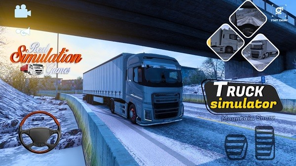 ŷѩؿģ(TruckSimulatorSnowMountain)